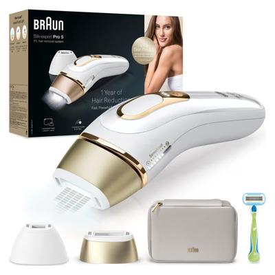 Buy Braun laser hair removal at home, Long lasting smooth skin for women, IPL 5152 Online