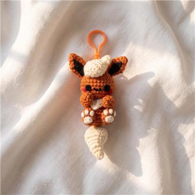 Handmade Poke Amigurumi Keychain, Crochet Eeveelut, Kawaii Poke Bag Charms - Etsy Canada