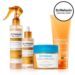 [Dr.Melaxin Official] Kojic Acid Turmeric Amber Face & Body Care Set, Dark Spot & Pigmentation Care for Uneven Skin Tone - TikTok Shop