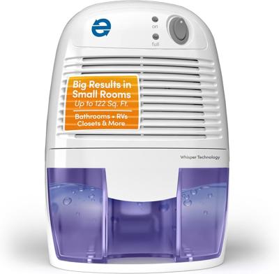 Amazon.com - Eva-Dry EDV-1100 Whisper-quiet 16 OZ Dehumidifier with Auto Shut Off and Restart for small spaces in your Home, RV, Automobile, and Stora