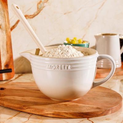 Moretti Casa Stoneware Pouring Bowl Brulee – Whitehouse & Continental Linen
