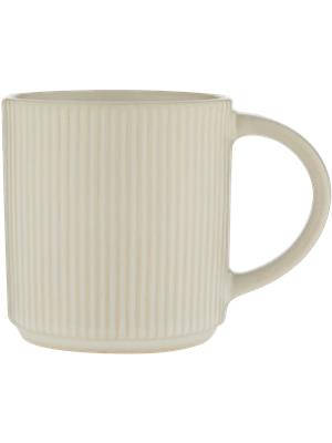 Buy Ribbed Ceramic Mug 384ml - Mugs & Sets | PEP