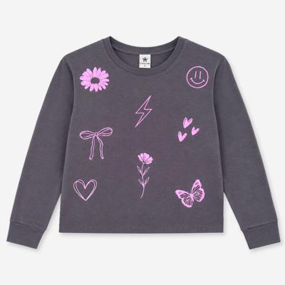 Washed Cotton Long Sleeve Easy Tee – PixieLane