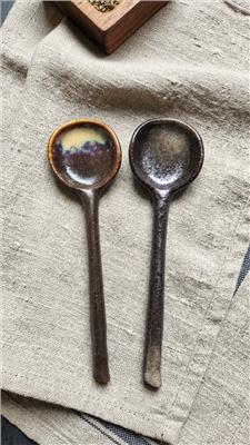 The Ceramic Condiment Spoon – Sage & Olive Home and Fragrance