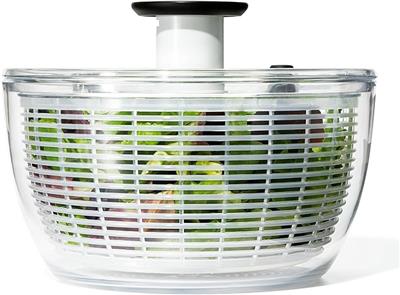 Amazon.com: OXO Good Grips 6.22 Qt Salad Spinner, Vegetable Washer with Bowl & Strainer | Spin-dry L