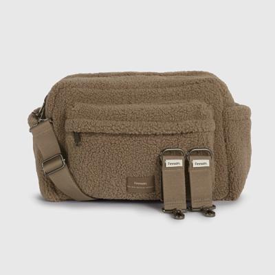 FREYA Eco Oversized Stroller Organiser with Stroller Clips - Mocha Bor – Finnson