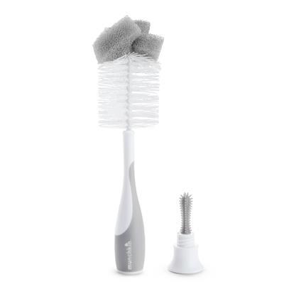 Sponge Bottle Brush Set - Grey
