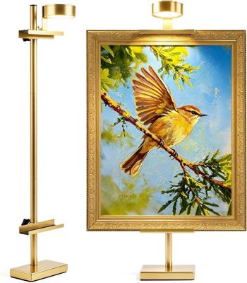 Amazon.com: Victawks Adjustable Tabletop Easel Stand, Picture Easels for Display Up to 29 H, Metal Picture Frame Holder Stand Table for Art, Photo (Go