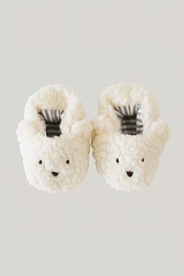 Ivory Baby Bear Booties - Alimrose | Country Road
