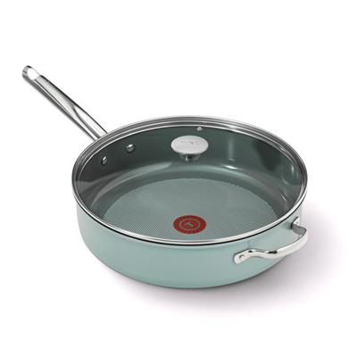 T-fal Inspire Ceramic Non-Stick 5qt Jumbo Cooker, Mint