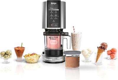 Amazon.com: Ninja® CREAMi® 7-in-1 Ice Cream Maker, Ice Cream, Gelato and more, NC301 | Ninja CREAMi transforms frozen bases into ice cream, sorbet and
