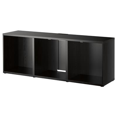 BESTÅ TV unit, black-brown, 707/8x153/4x251/4 - IKEA