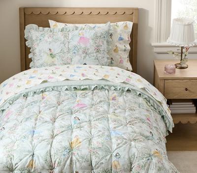 Disney Princess Enchanted Pintuck Quilt & Shams | Pottery Barn Kids
