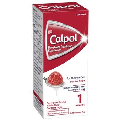 Calpol Berryblaze Paediatric Suspension100ML | Shop Today. Get it Tomorrow! | takealot.com