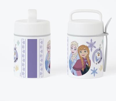 Disney Frozen Food Jar | Insulated Thermos | Hippo Blue