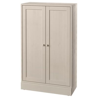 HAVSTA cabinet with base, gray-beige, 317/8x145/8x523/4  - IKEA