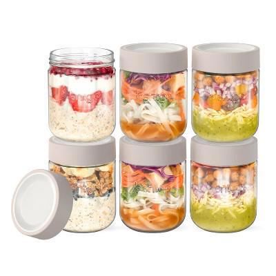Bentgo 6pk 16oz Glass Food Jar Moondust : Target