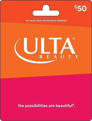Amazon.com: Ulta Beauty Physical Gift Card | Traditional - $50 : Gift Cards