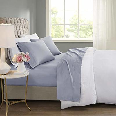 Madison Park 600 TC Cooling Cotton Blend King Sheet Set, Blue 4 Piece