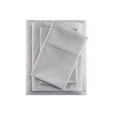 Madison Park 600 TC Cooling Cotton Blend King Sheet Set, Grey 4 Piece