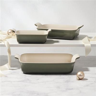 Heritage 3-Piece Rectangular Baking Dish Set