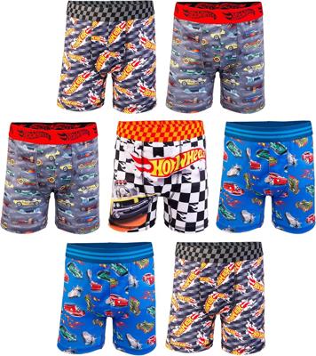 Amazon.com: Hot Wheels BoxerBriefs and Briefs available in Sizes 2/3T, 4T, 4, 6, 8 and 10: Clothing, Shoes & Jewelry