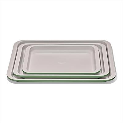 Amazon.com: OXO Good Grips Non-Stick Pro Ceramic Coated Metal Bakeware 3-Piece Sheet Pan Set — Basil, Baking Sheet Set for Cookies, Cakes and Meats: H