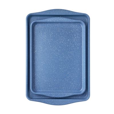 The Pioneer Woman Nonstick Cookie Sheet Set, Blue Speckle, 2-Piece, 13 x 18 & 11 x 15 - Walmart.com