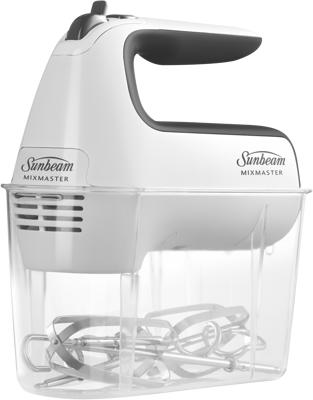 Sunbeam Mixmaster Hand Mixer White and Grey JMP1000WH