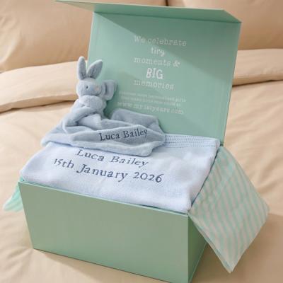 Personalised Blue New Baby Gift Set
 – My 1st Years