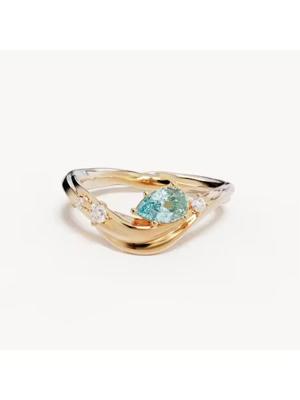 By Charlotte 18k Gold Vermeil Dive Deeper Ring