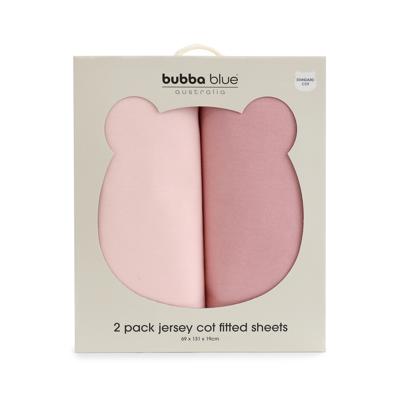 Bubba Blue Sundae Cot Fitted Sheet 2 Pack Cupcake | Baby Bunting AU