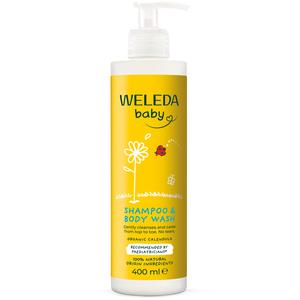 Weleda Baby Shampoo & Body Wash 400mL | Mother & Baby