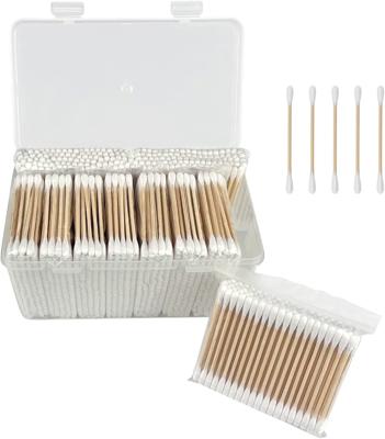 Amazon.com : Garrelett Bamboo Cotton Swabs 1000 Count with Storage Box | Soft Cotton Buds With Durable Bamboo Sticks for Outer Ear Care, Makeup Cleanu