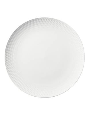 Maxwell & Williams White Basics Diamonds Gift Boxed Round Platter 36cm in White | MYER