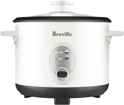 Breville The Set & Serve 8 Cup Rice Cooker White LRC210WHT