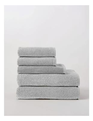 Heritage Ellis 5 Piece Spa Pack in Silver | MYER