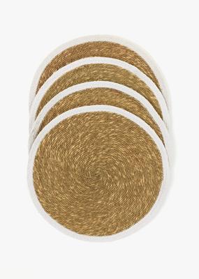 Jute Cotton Placemats 4 Pack | Woolworths.co.za