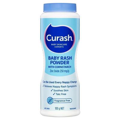 Buy Curash Baby Rash Powder With Cornstarch 100g online at Chemist Warehouse