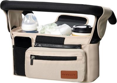 Amazon.com : Momcozy Universal Stroller Organizer with Insulated Cup Holder | Detachable Phone Bag and Shoulder Strap, Fits for Uppababy, Baby Jogger,