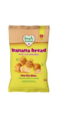 Buy Simply Gourmet Mini Oat Bites Banana Bread at Well.ca | Free Shipping $35+ in Canada