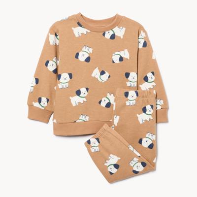 Baby Boys Fleece Set in Beige from Joe Fresh