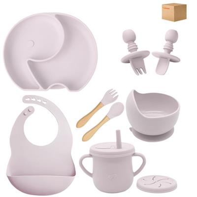TopikaKids - Complete Silicone Baby Feeding Set, Bib, Plate, Cup & Utensils | Shop Today. Get it Tomorrow! | takealot.com