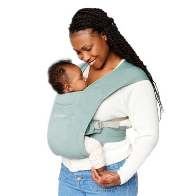 Ergobaby Embrace Newborn Baby Carrier for Infants, Jade Green