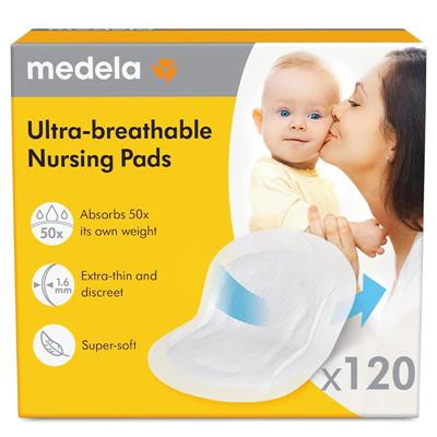 Medela - Ultra-Breathable Nursing Pads, Highly Absorbent, Super Soft, Discreet Design For Comfortabl