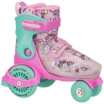 Hello Kitty EZ Roll Adjustable Roller Skates by Roller Derby, Size 11-2 - Walmart.com