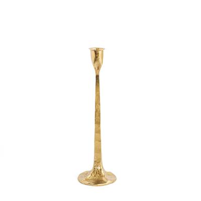 Brompton Candle Holder Gold 28cm | Daylesford Organic