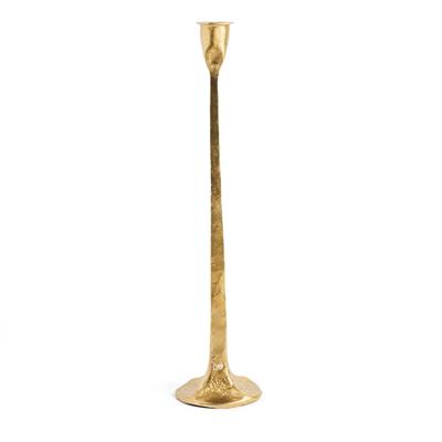 Brompton Candle Holder Gold 36cm | Daylesford Organic