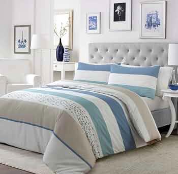 Mastex Printed Duvet Cover – 100% Egyptian Cotton – Ultra Soft Assorted Design Quilt Cover – Hotel Quality Duvet Set – Premium Bedding Sets - All UK S