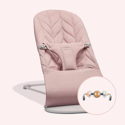 Bouncer Bliss Petal Quilt - Dusty Pink Cotton
 – The Memo
